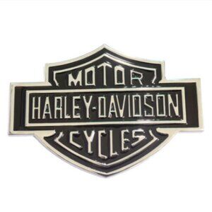 One HARLEY DAVIDSON Bar and Shield Metal Emblem 5.6 CM  Wide X 4.5…
